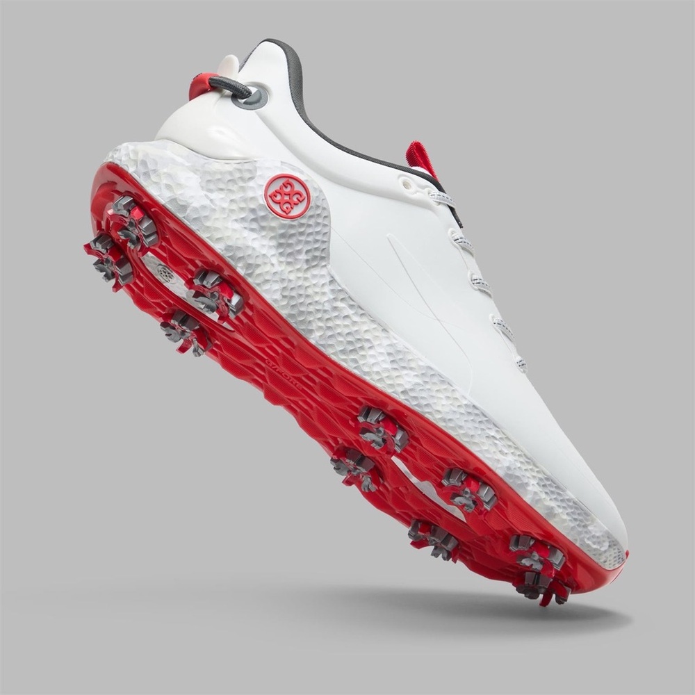 G/FORE Red and White Golf Shoes